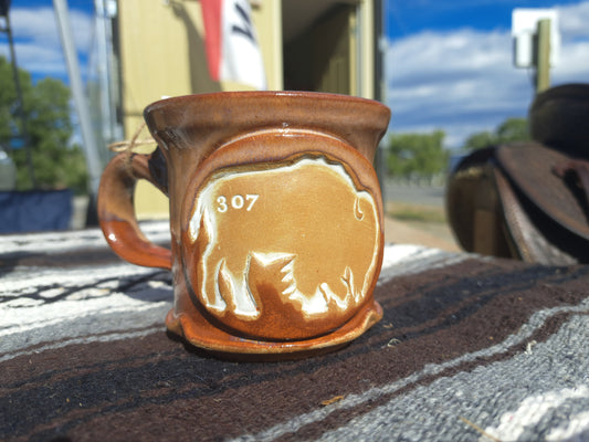 307 Branded Bison Mugs